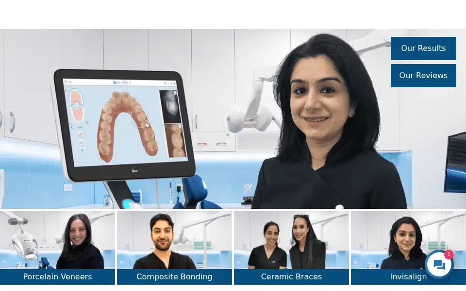 Screenshot of whitesdental.co.uk