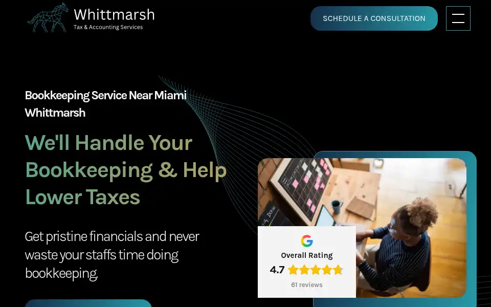 Screenshot of whittmarsh.com