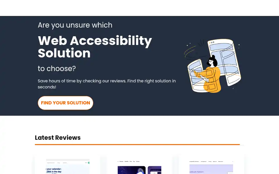 Screenshot of whoisaccessible.com