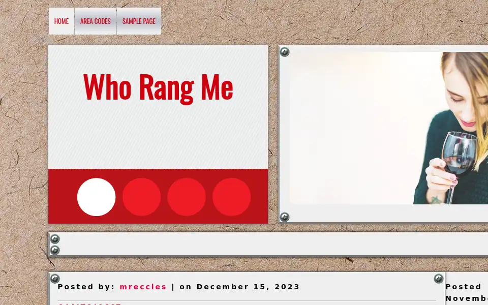 Screenshot of whorangme.co.uk