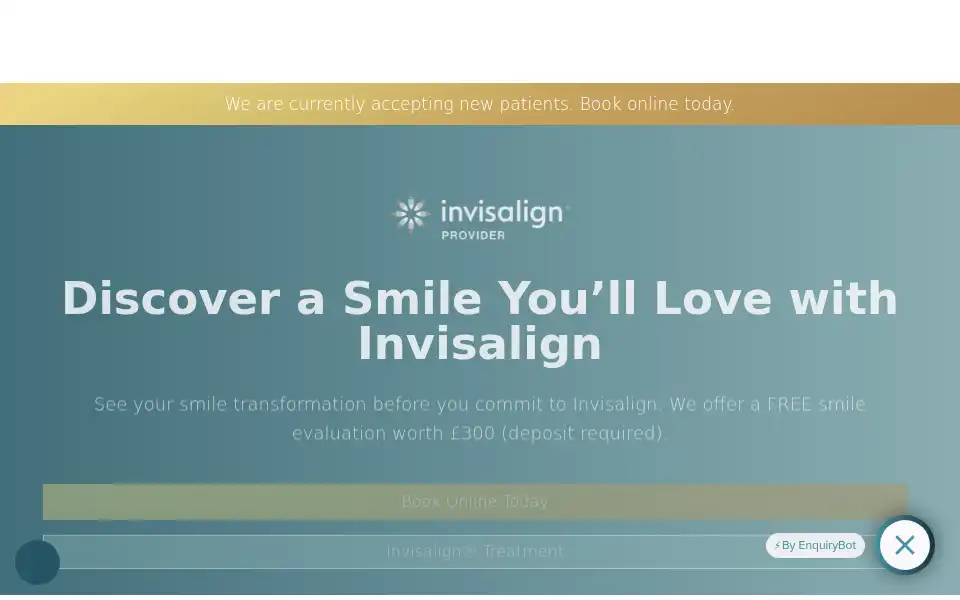 Screenshot of widcombedentalpractice.co.uk