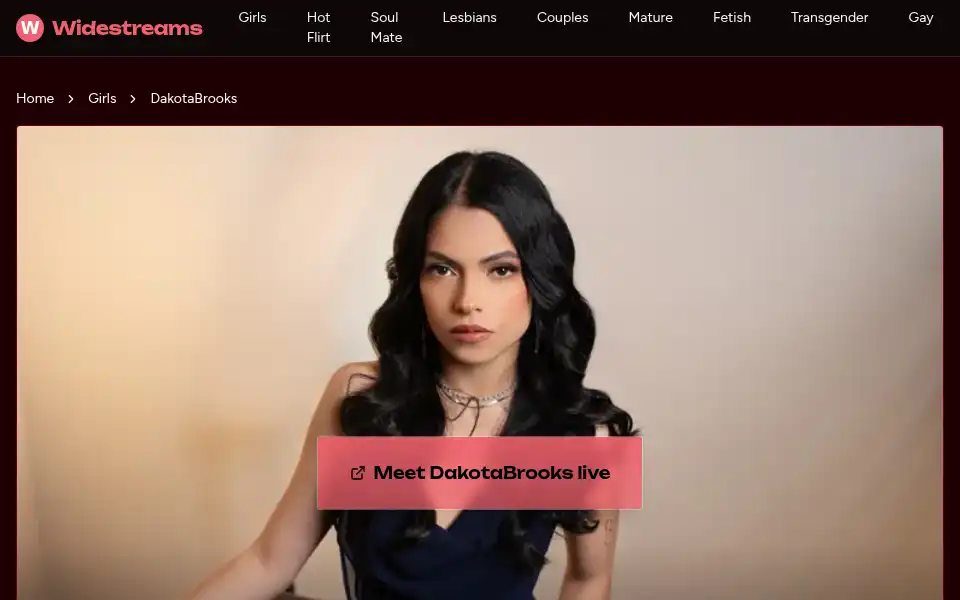 Screenshot of widestreams.net
