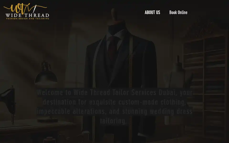 Screenshot of widethread.com