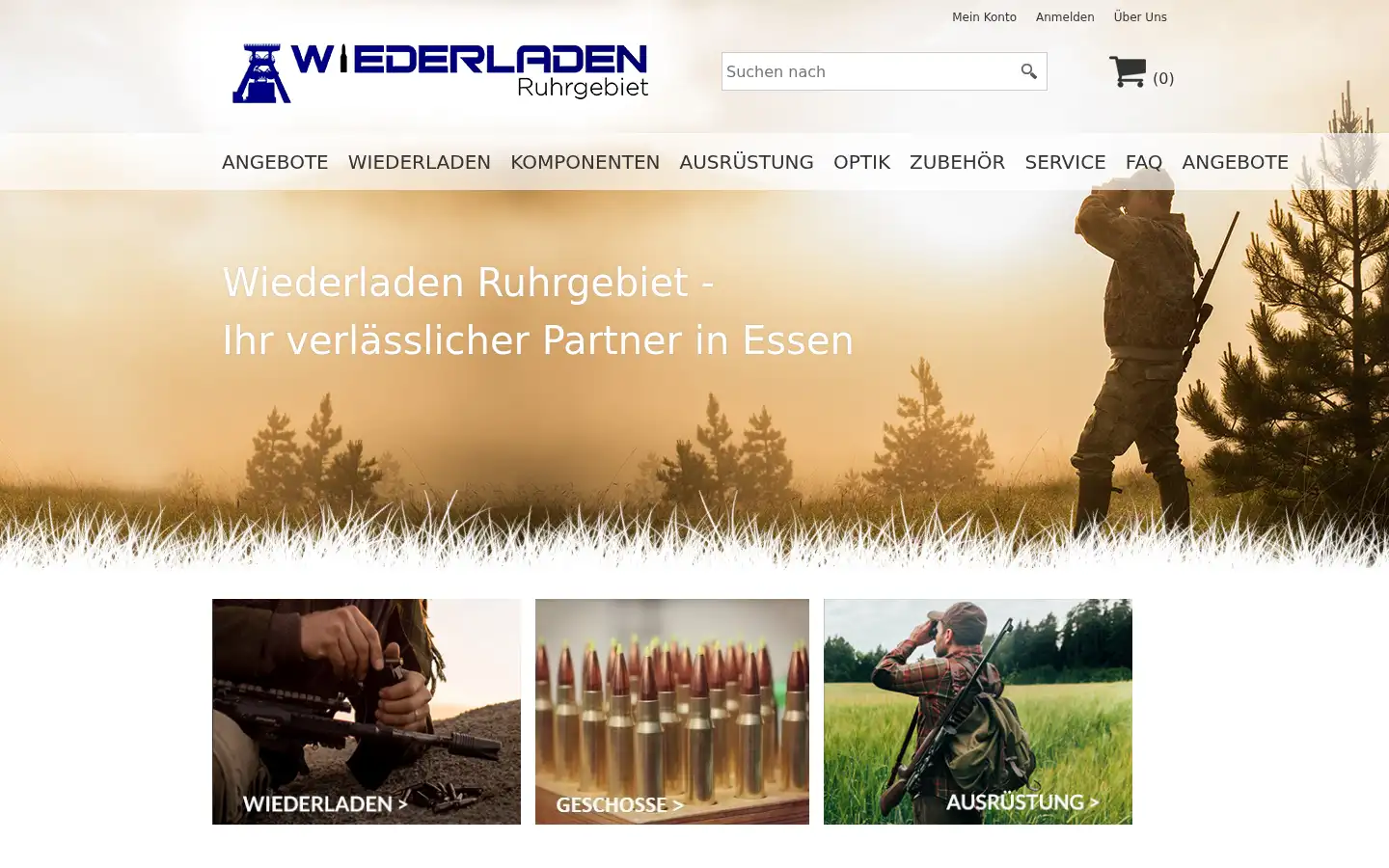 Screenshot of wiederladen-ruhrgebiet.de