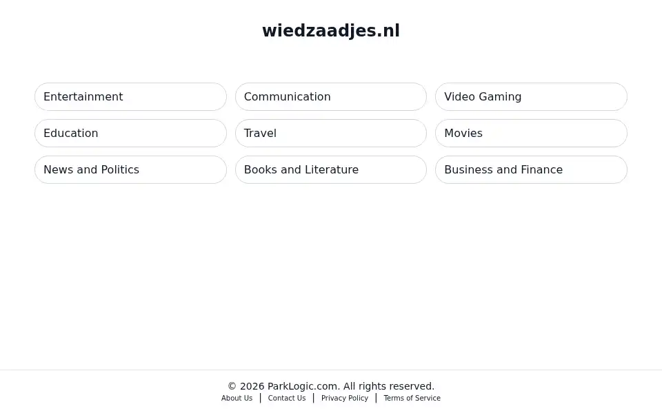 Screenshot of wiedzaadjes.nl