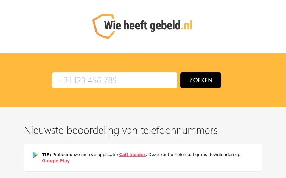 Screenshot of wieheeftgebeld.nl