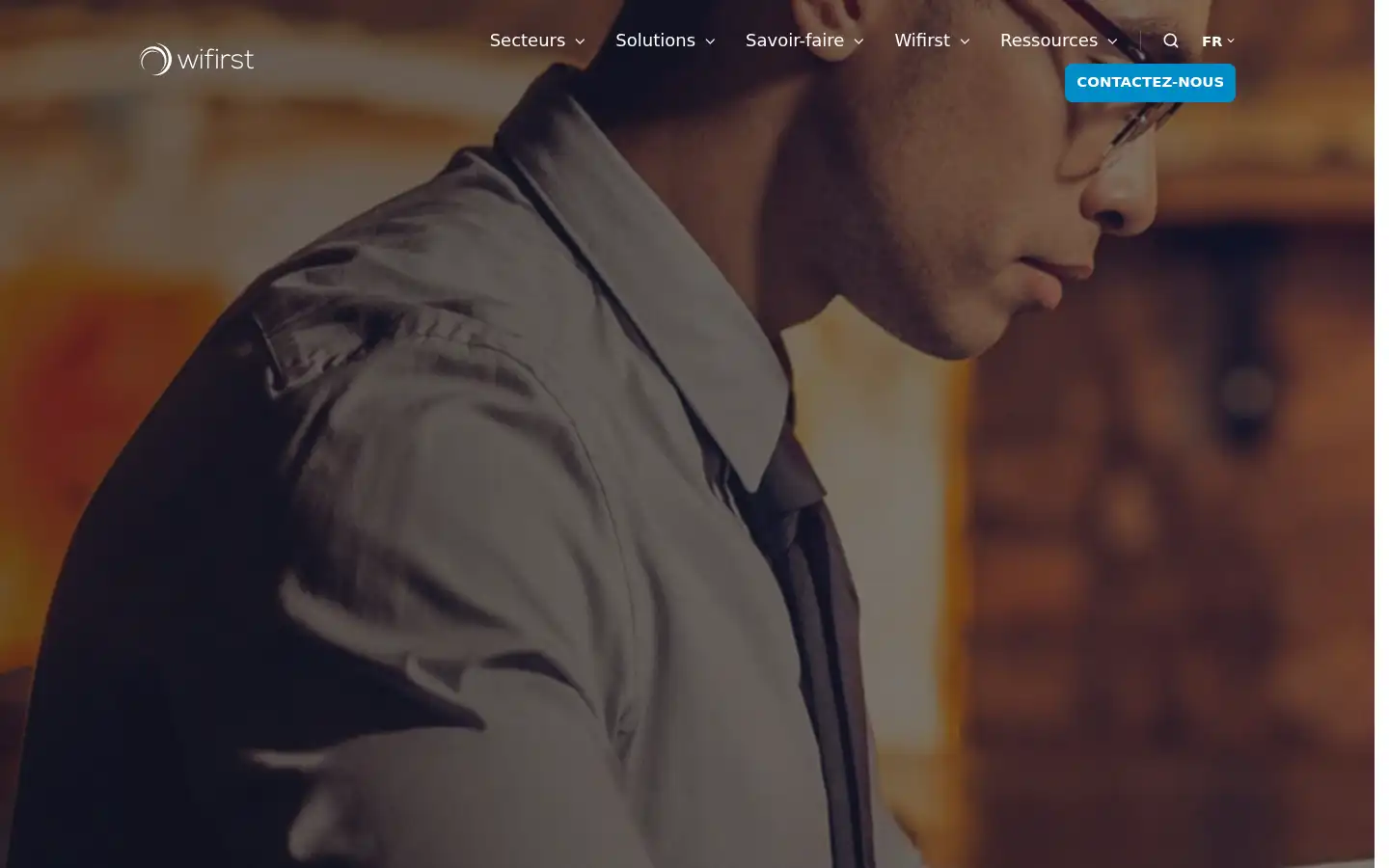 Screenshot of wifirst.com