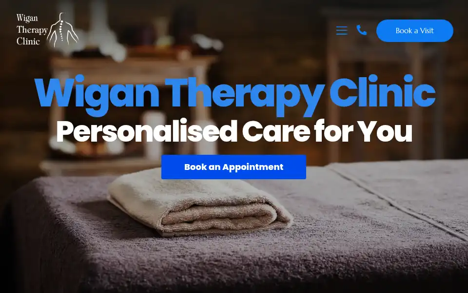 Screenshot of wigantherapyclinic.co.uk