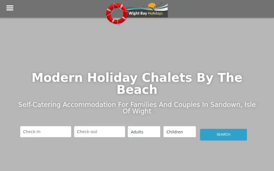 Screenshot of wightbayholidays.co.uk