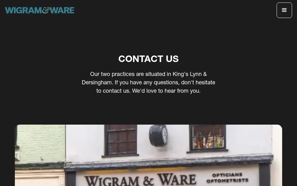 Screenshot of wigware.co.uk