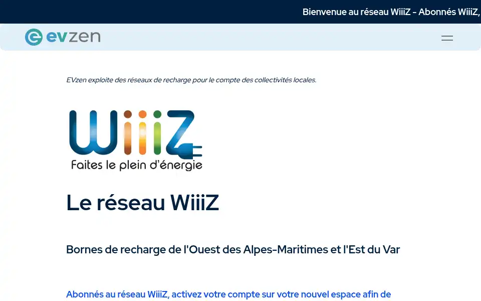 Screenshot of wiiiz.fr