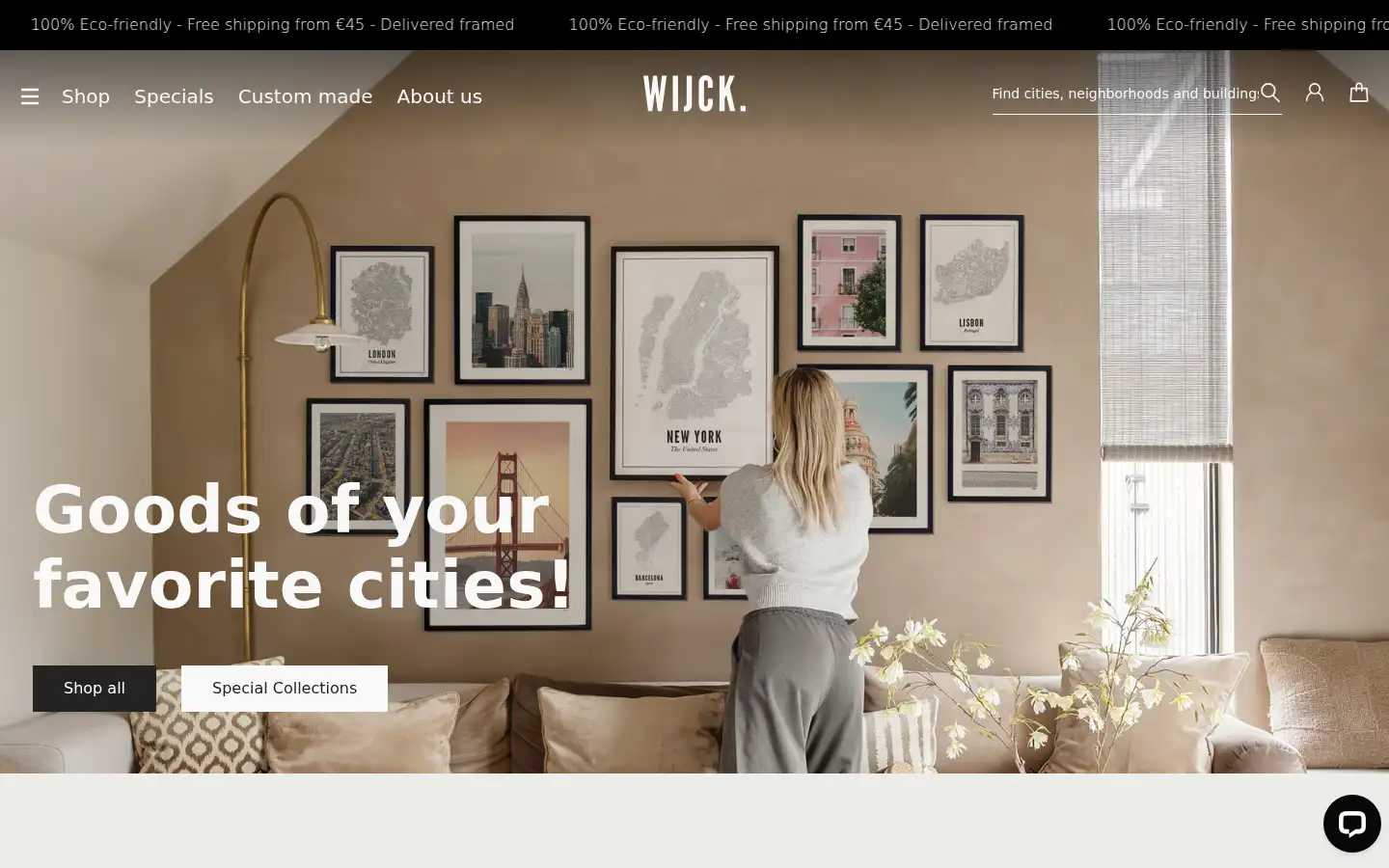 Screenshot of wijck.com