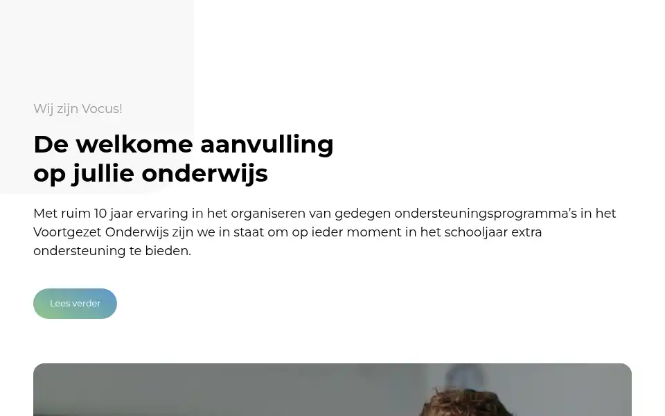 Screenshot of wijzijnvocus.nl