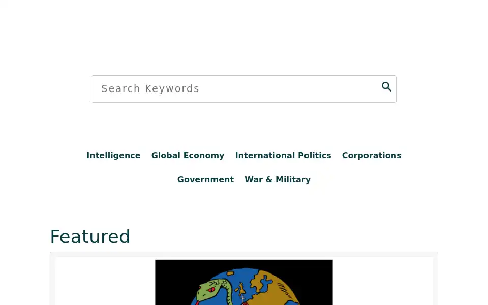 Screenshot of wikileaks.org