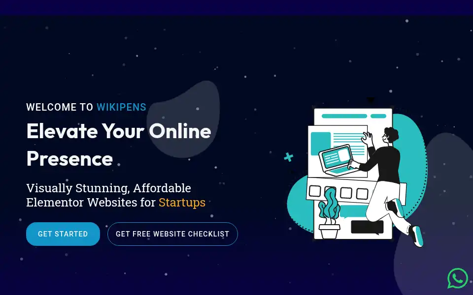 Screenshot of wikipens.co.in