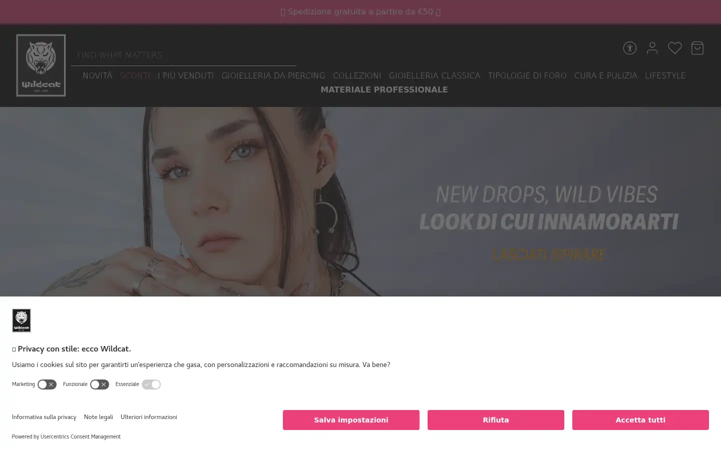 Screenshot of wildcat.it