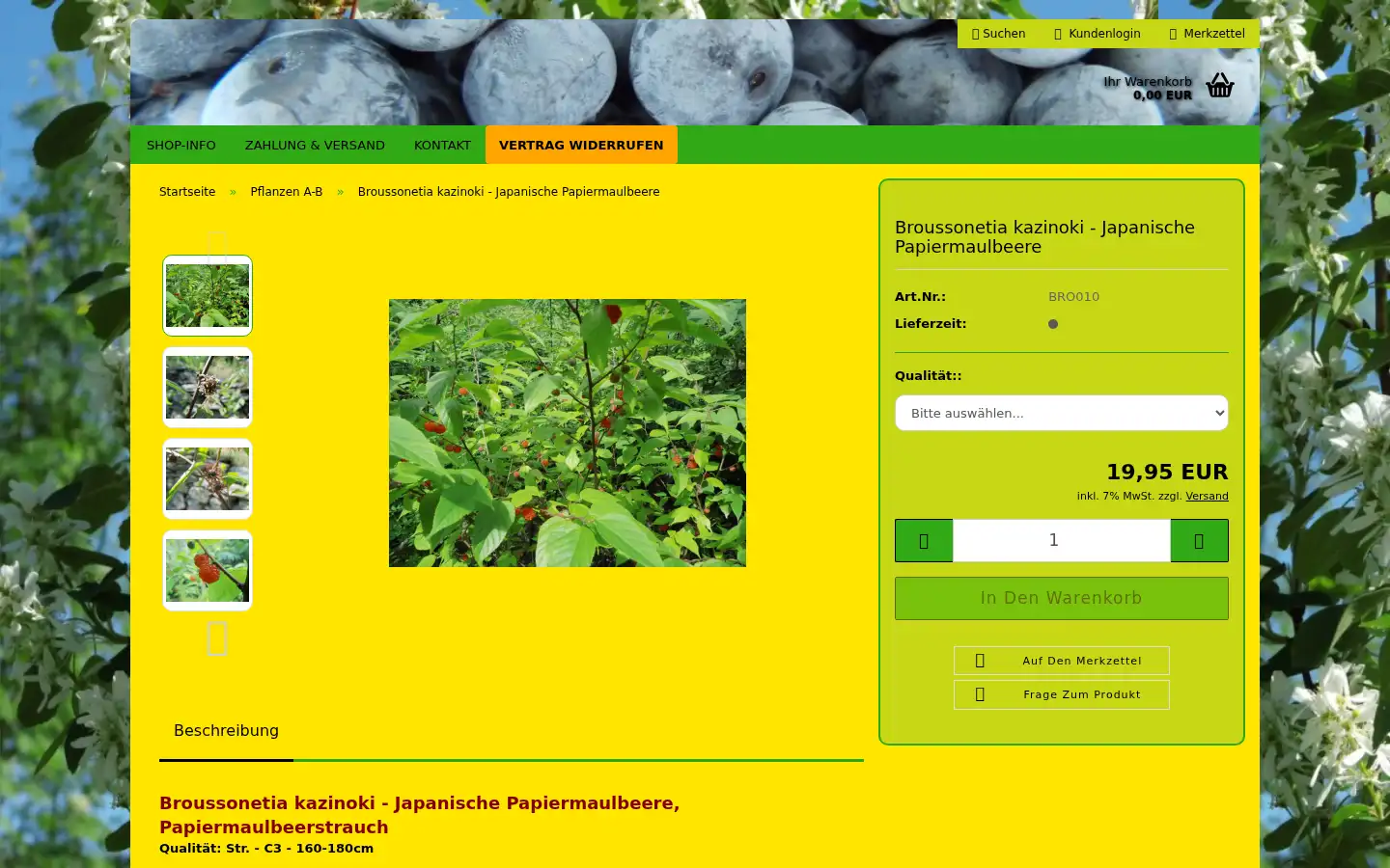 Screenshot of wildobstschnecke.de