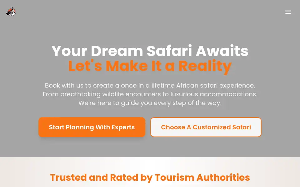Screenshot of wildportraitsafaris.com