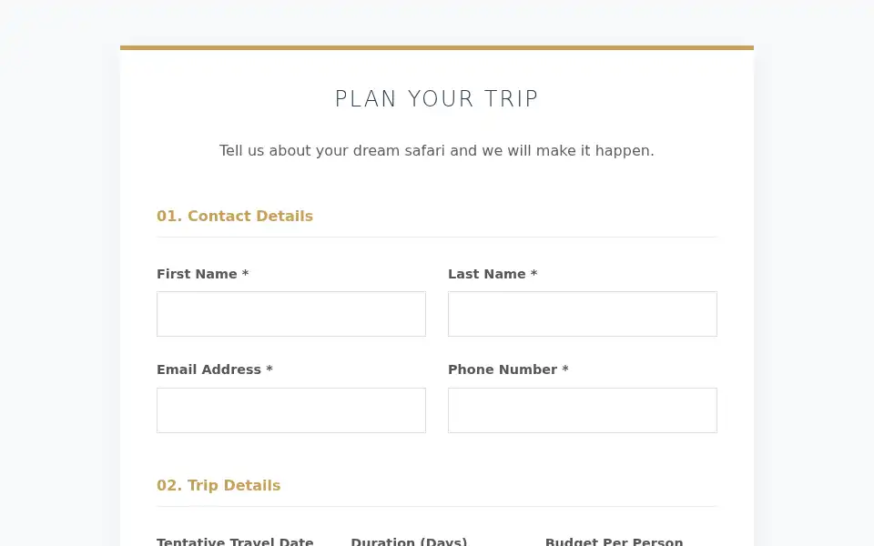 Screenshot of wildraceafrica.com