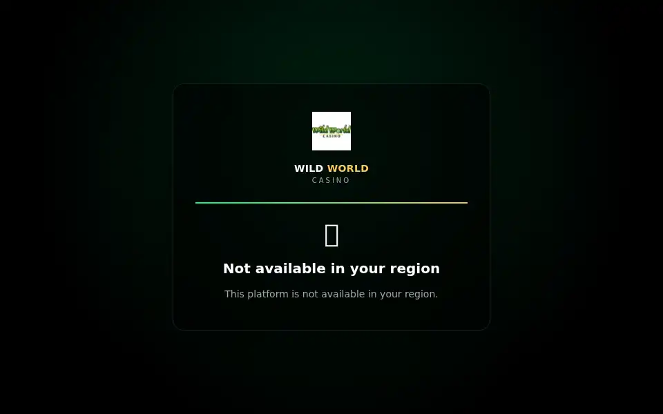 Screenshot of wildworldcasino.com