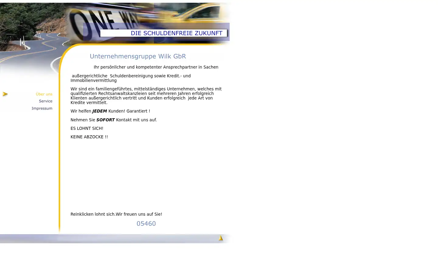 Screenshot of wilkundwilk.de
