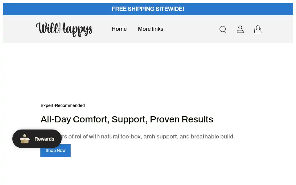Screenshot of willhappys.com