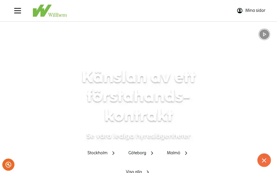 Screenshot of willhem.se