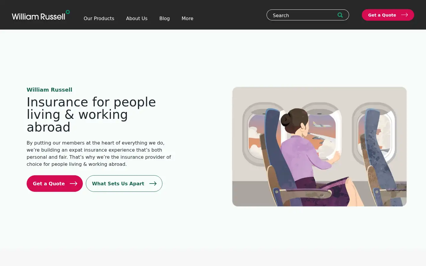 Screenshot of william-russell.com