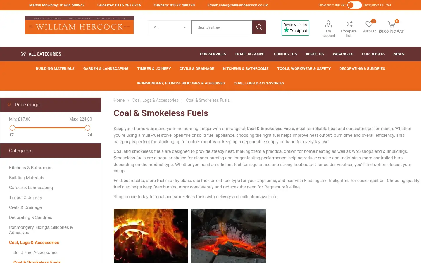 Screenshot of williamhercock.co.uk