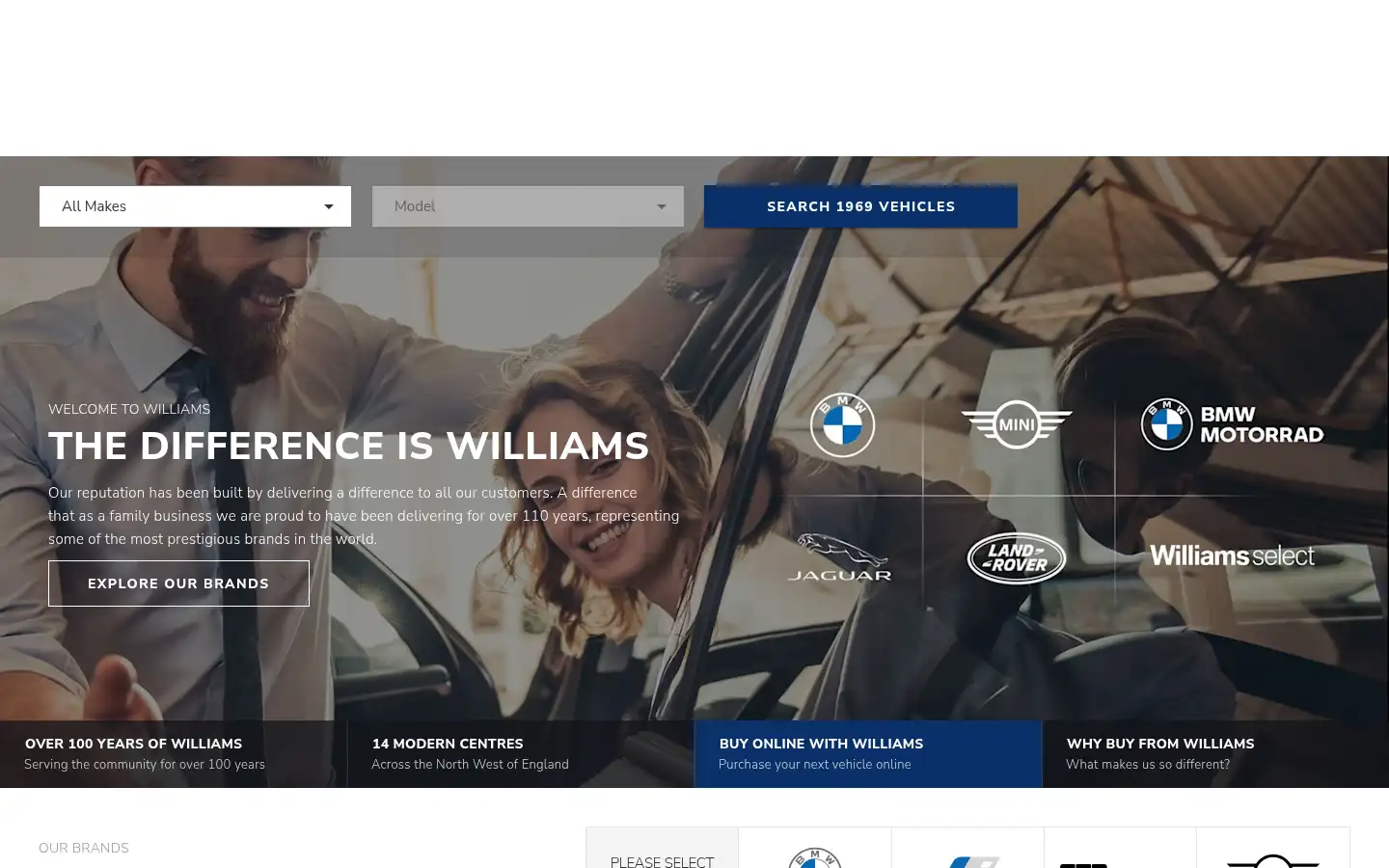 Screenshot of williamsgroup.co.uk