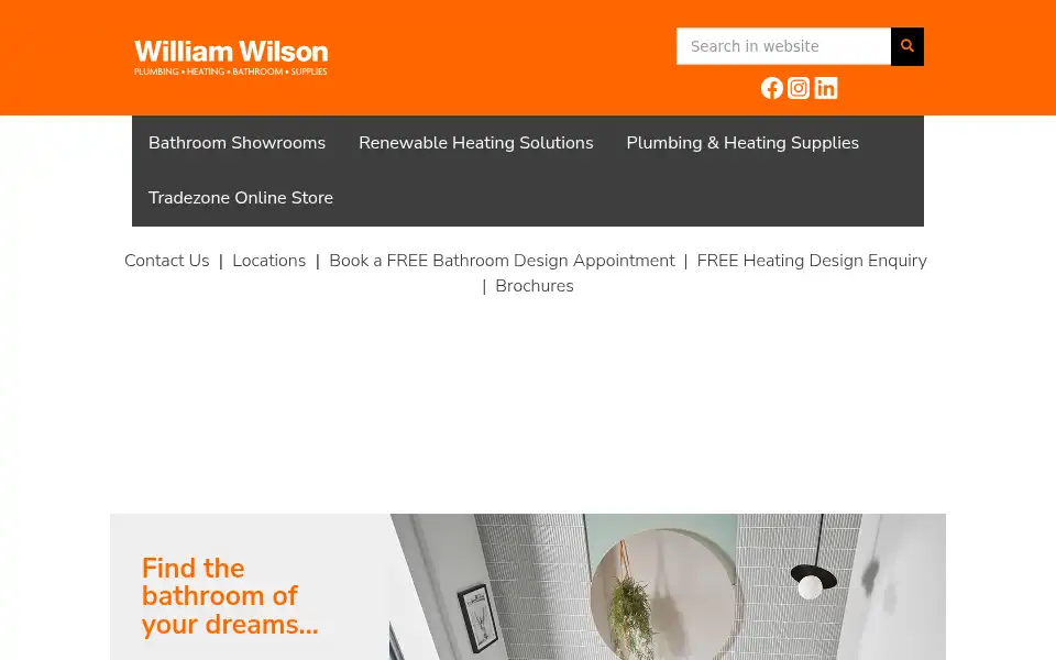 Screenshot of williamwilson.co.uk