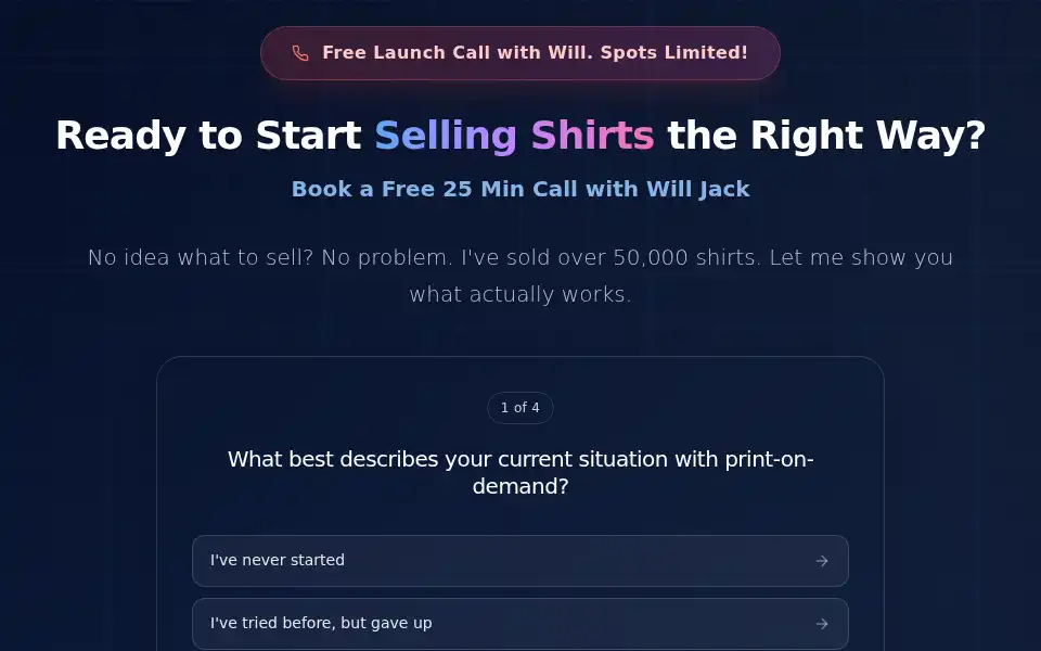 Screenshot of willjack.com