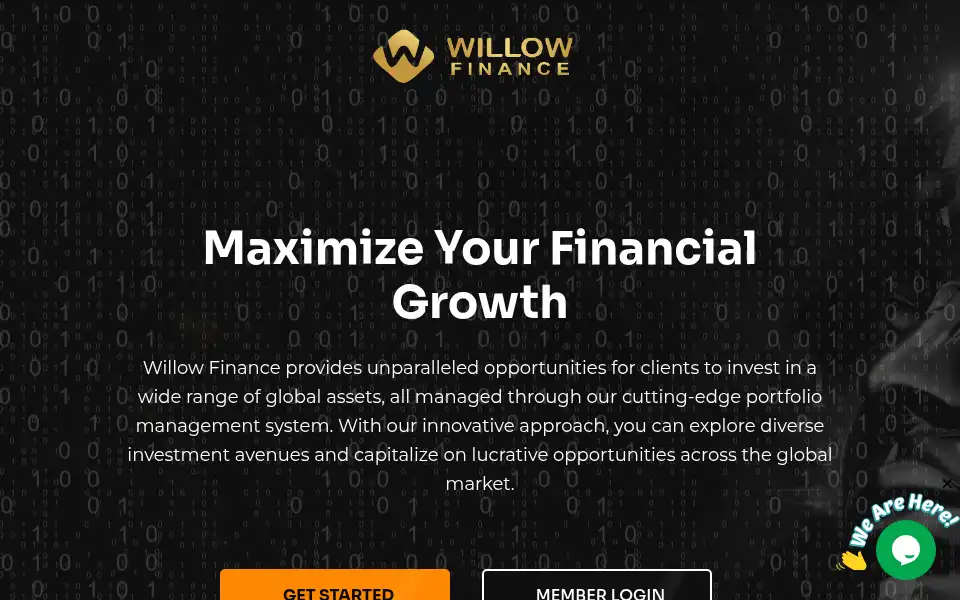 Screenshot of willow-finance.com
