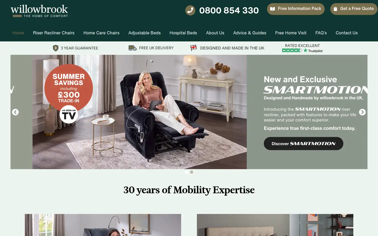 Screenshot of willowbrook.co.uk