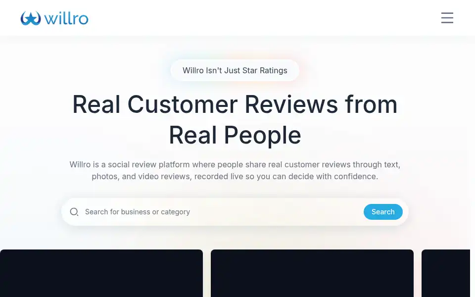 Screenshot of willro.com