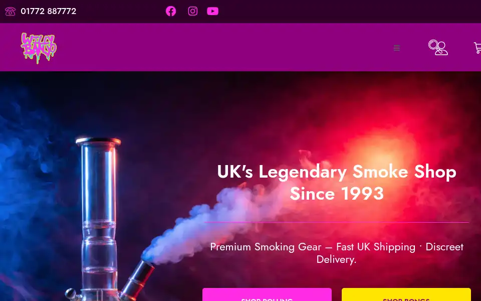 Screenshot of willybanjo.com