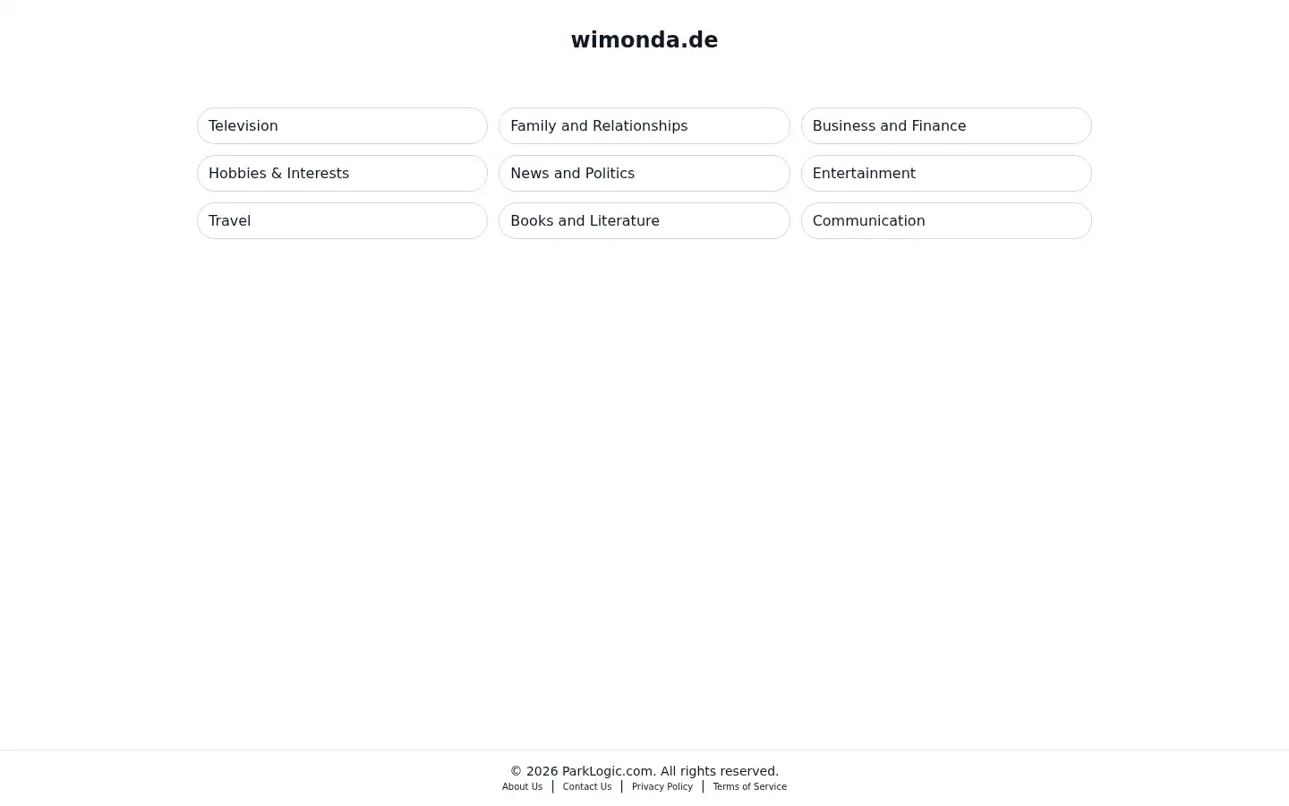 Screenshot of wimonda.de
