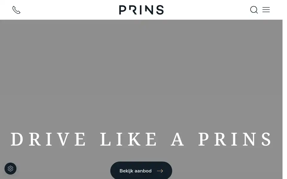 Screenshot of wimprins.nl