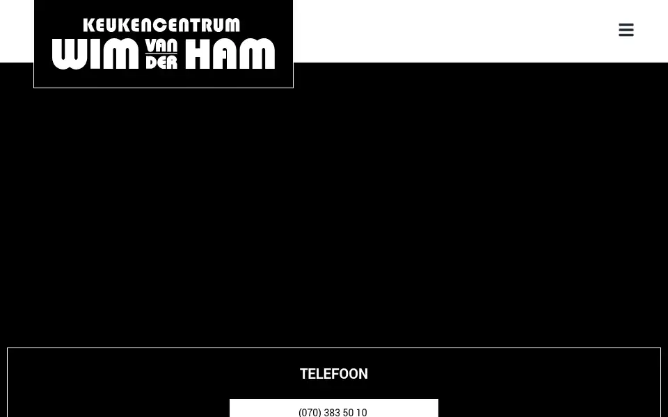 Screenshot of wimvanderham.nl