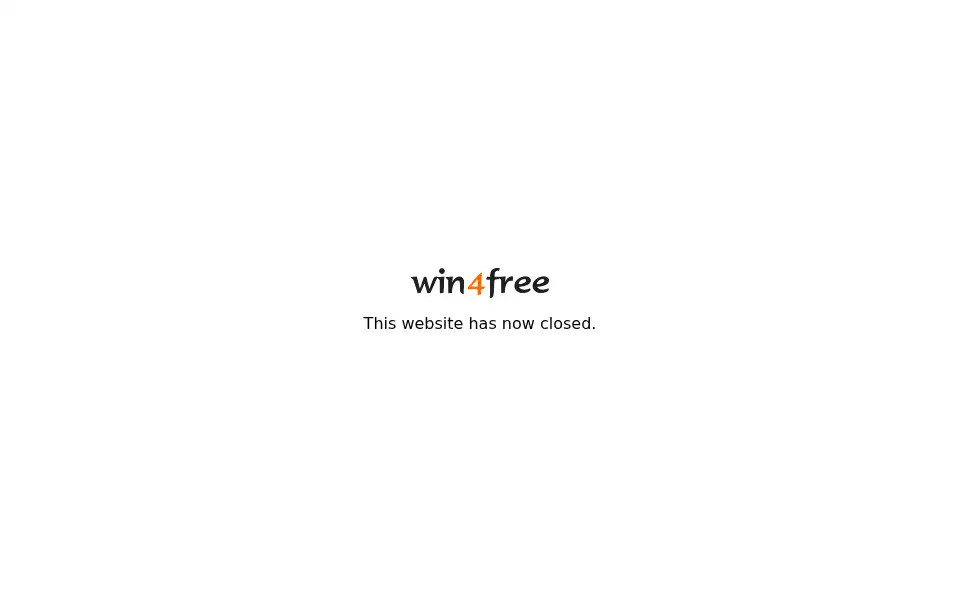 Screenshot of win4free.co.uk