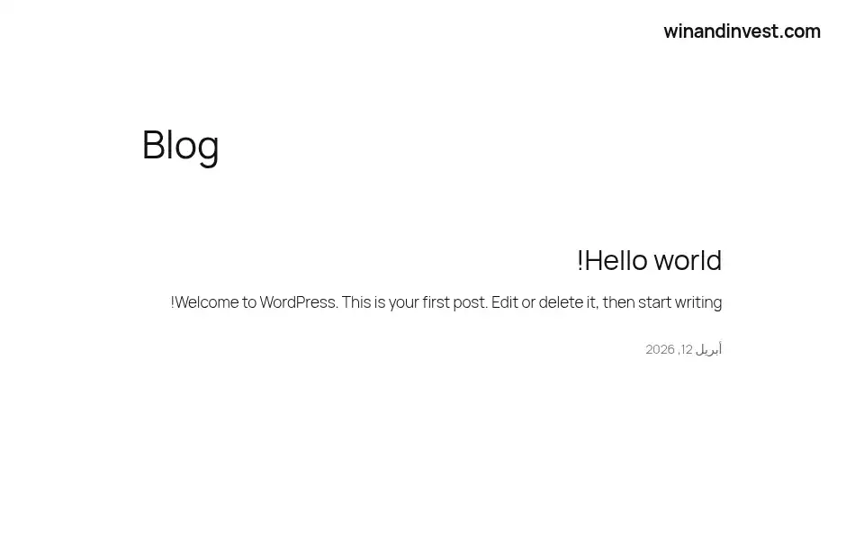 Screenshot of winandinvest.com