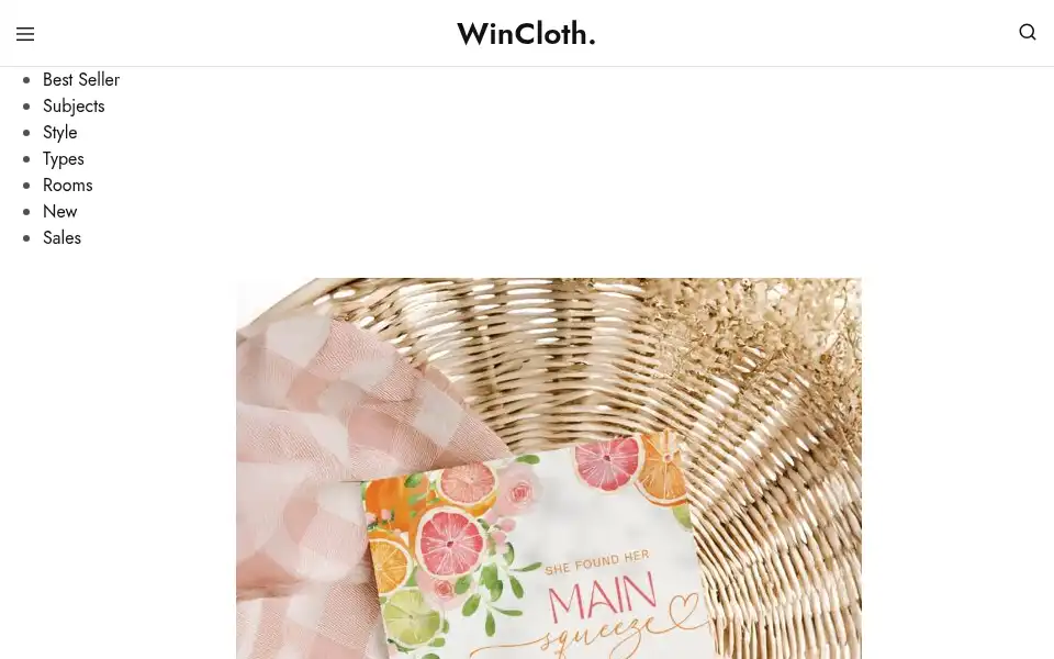 Screenshot of wincloth.com