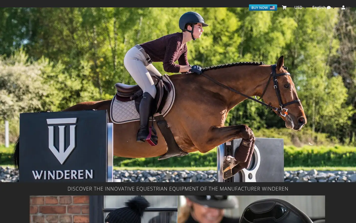 Screenshot of winderen.com