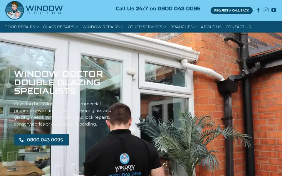 Screenshot of windowdoctor-uk.co.uk