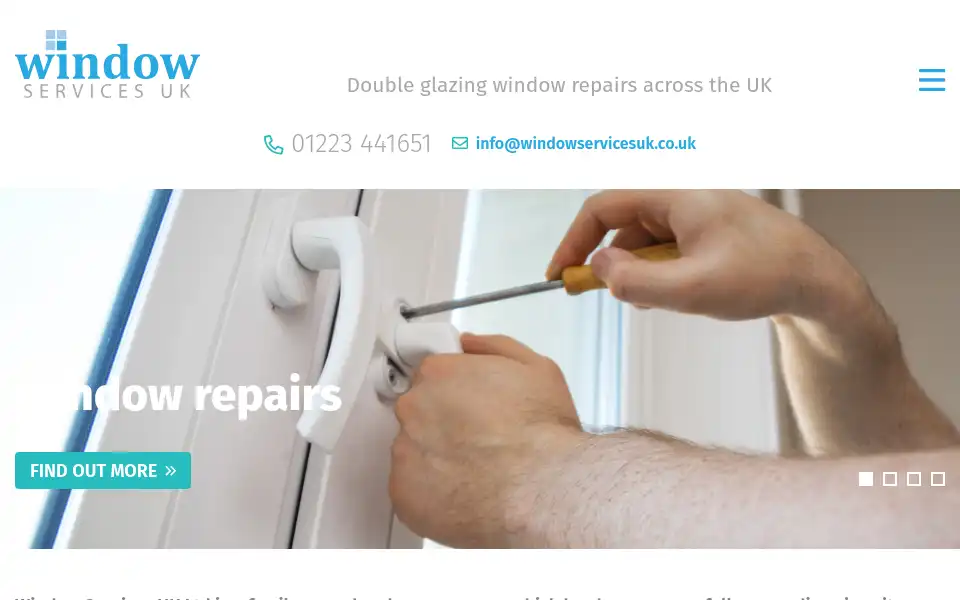 Screenshot of windowservicesuk.co.uk