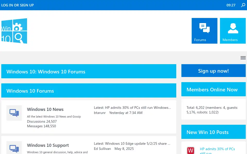 Screenshot of windowsphoneinfo.com