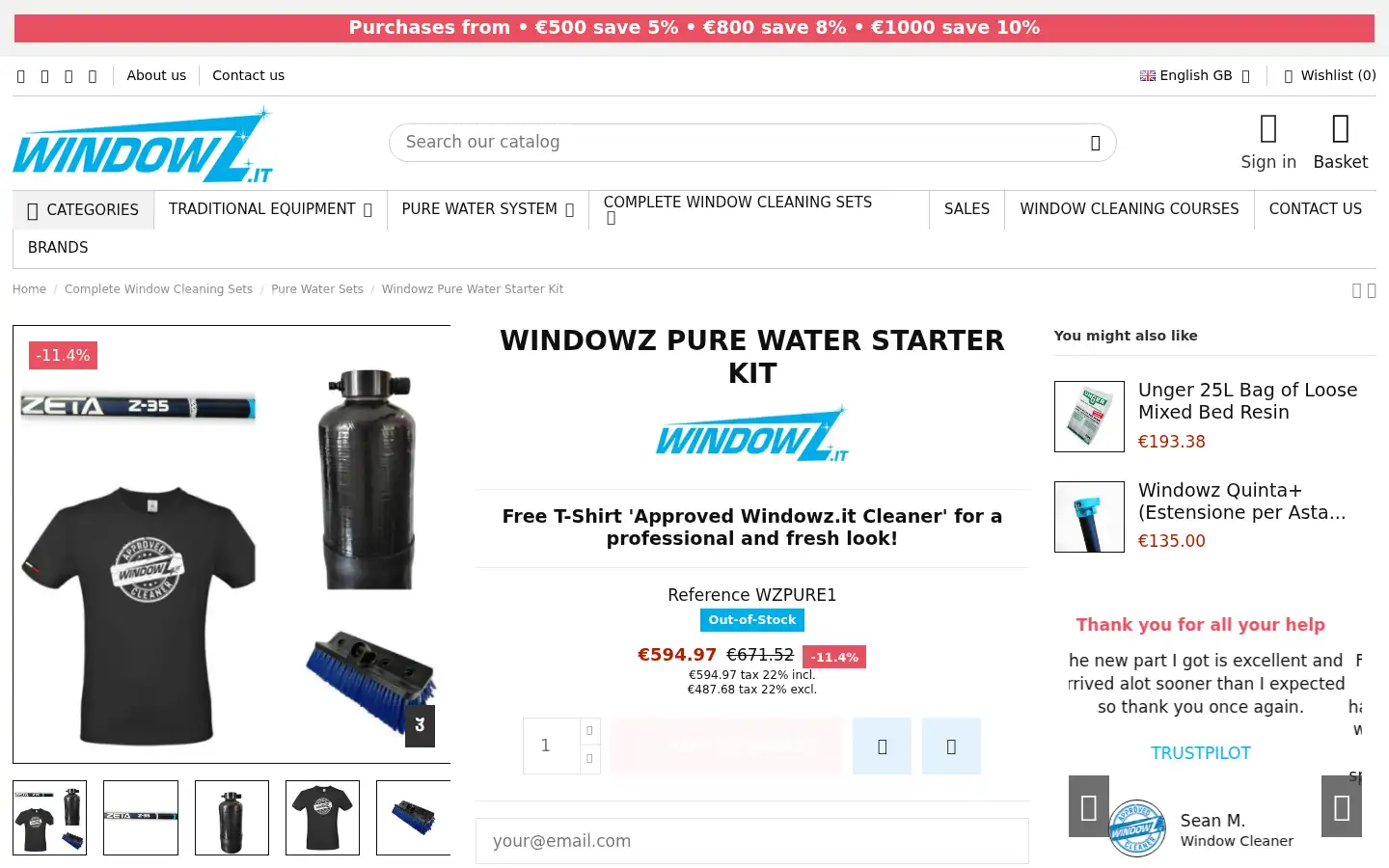 Screenshot of windowz.it