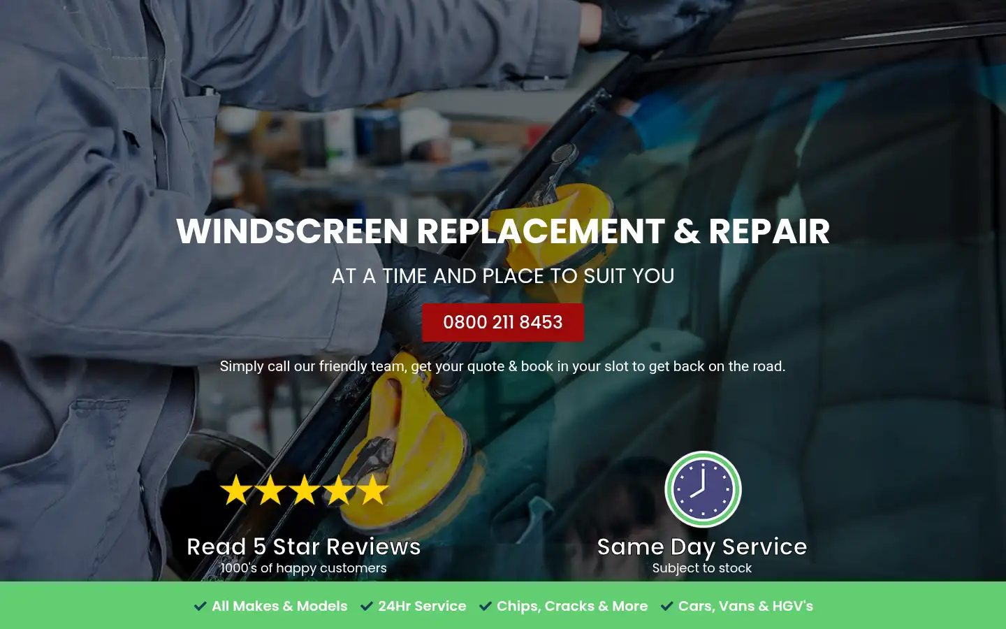 Screenshot of windscreen-replacement-services.co.uk