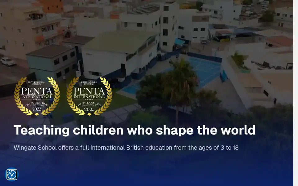 Screenshot of wingateschool.com