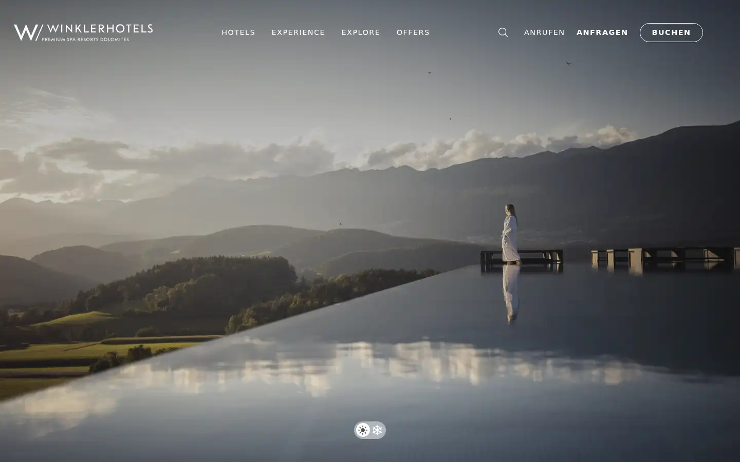 Screenshot of winklerhotels.com